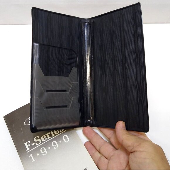 1990 Ford F-Series Owners Guide & Unused Manual Cover Card Document Carrier EUC - Picture 6 of 7